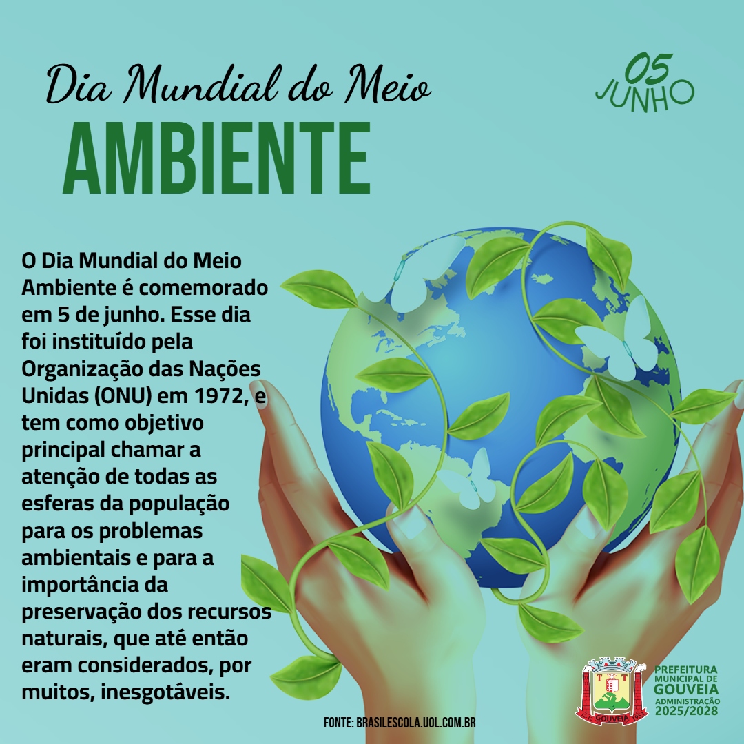 0227O Dia Mundial do Meio Ambiente é comemorado em 5 de junho